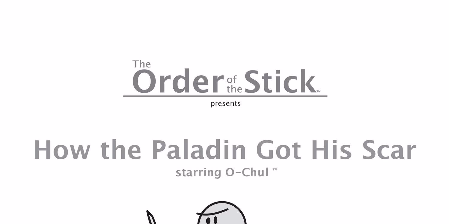 How old is lien in how the Paladin got his scar?