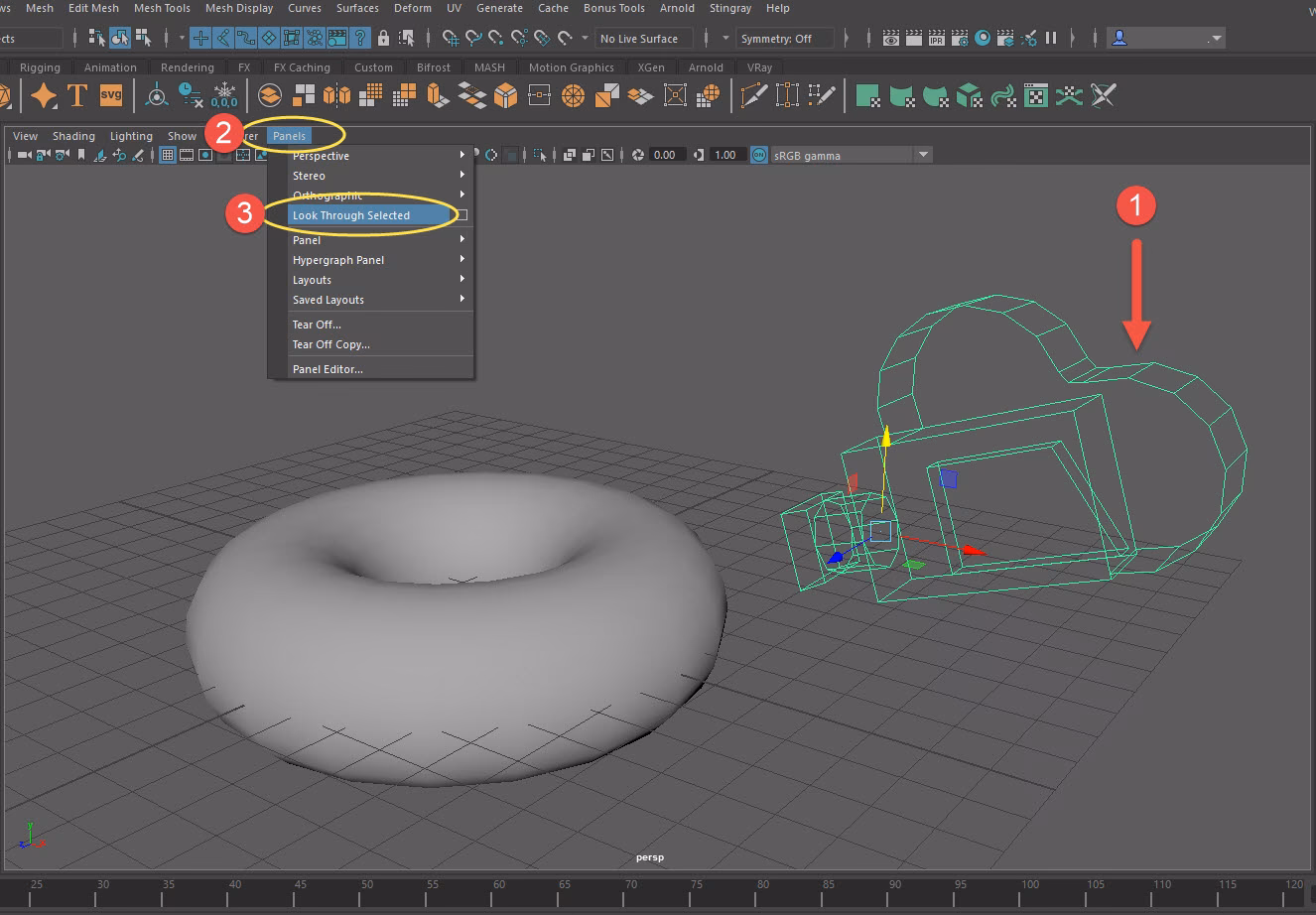 How to animation a camera in Maya?