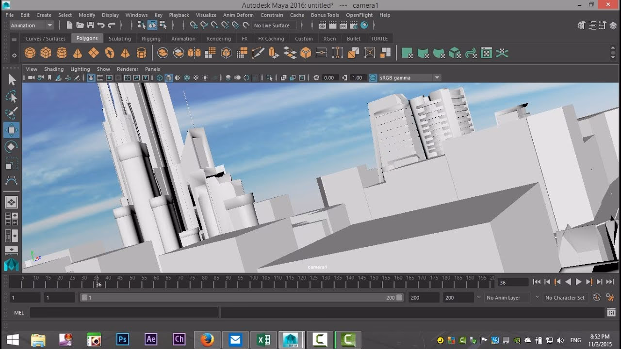 How to move a camera in Maya?
