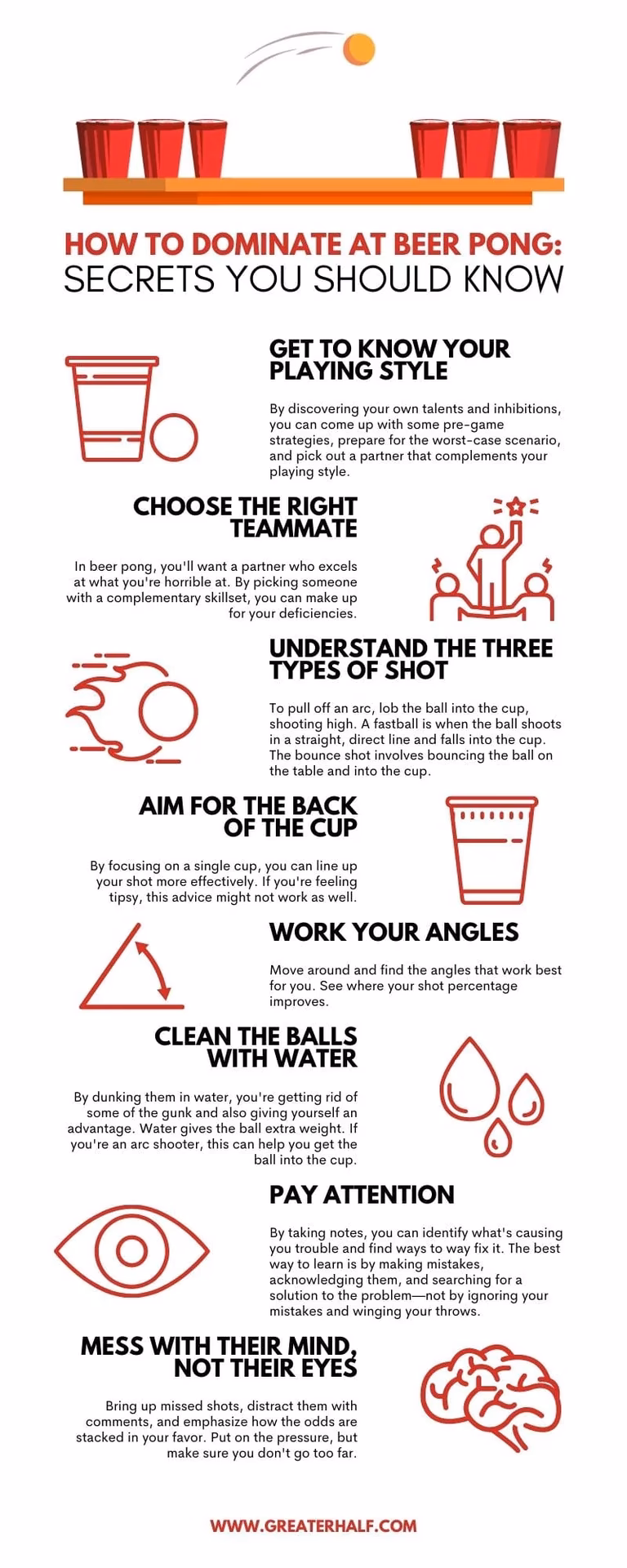 Is there a secret to being good at Beer Pong?