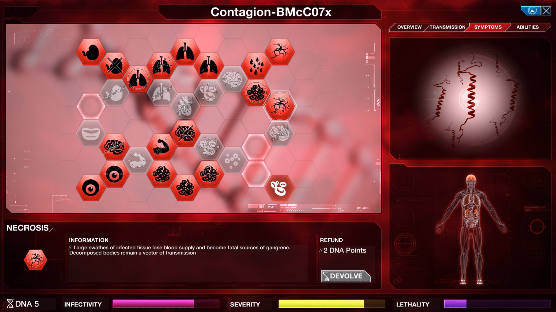 How do I upgrade my prion ability?