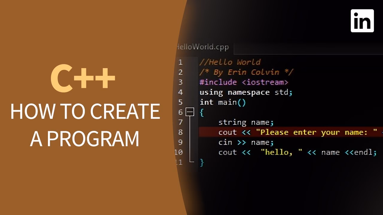 How do I develop a C++ program?
