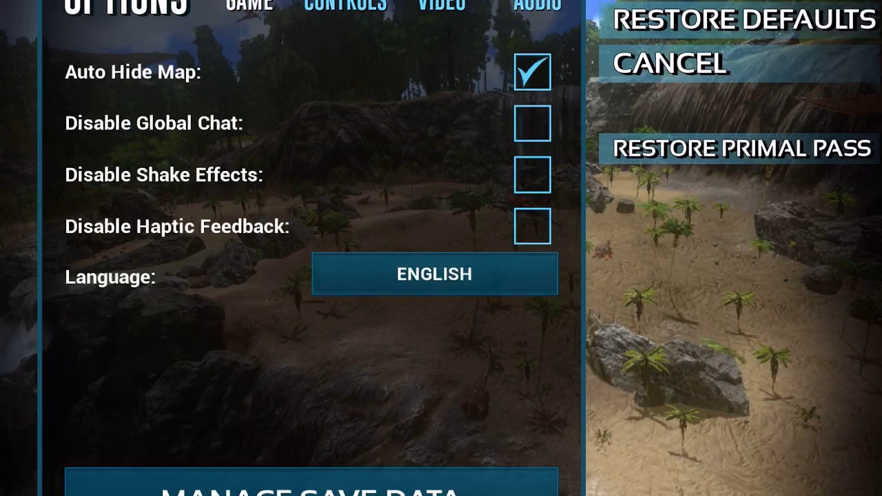 How do I change the language in Ark Survival ascended?