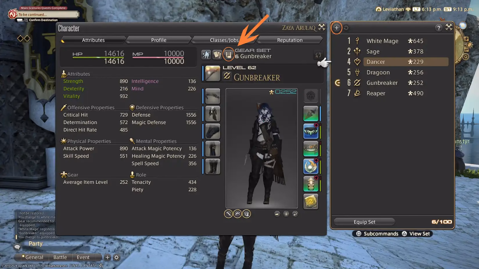 Can you change classes or jobs in FFXIV?