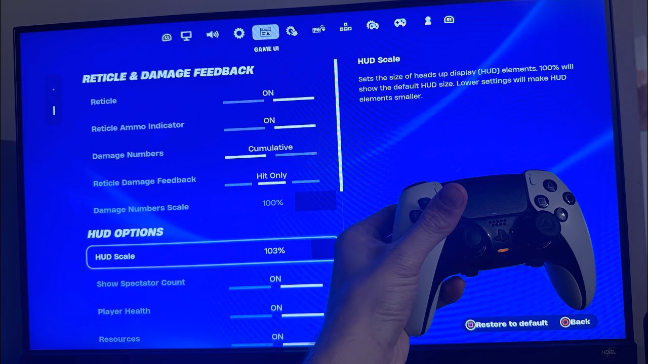 How to change default HUD?