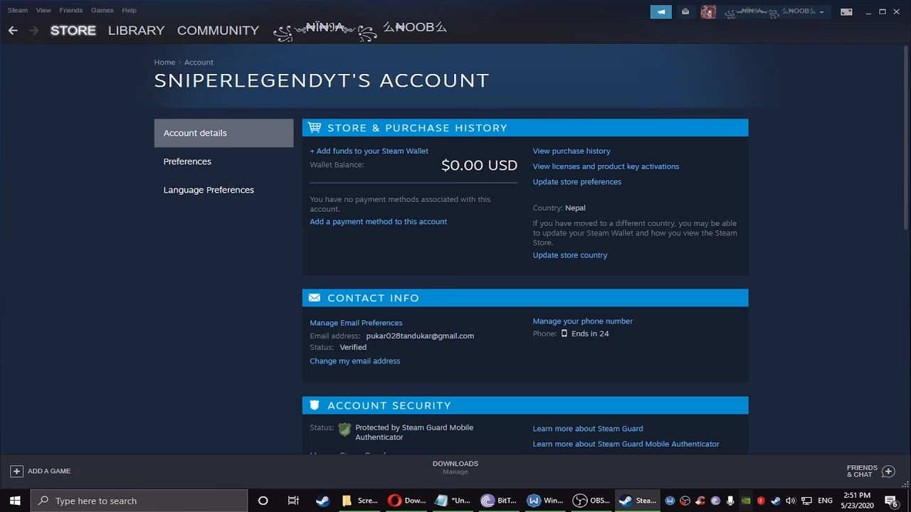 What happens if you buy a currency on Steam?