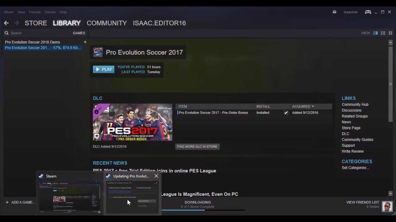 How to download a region on Steam?