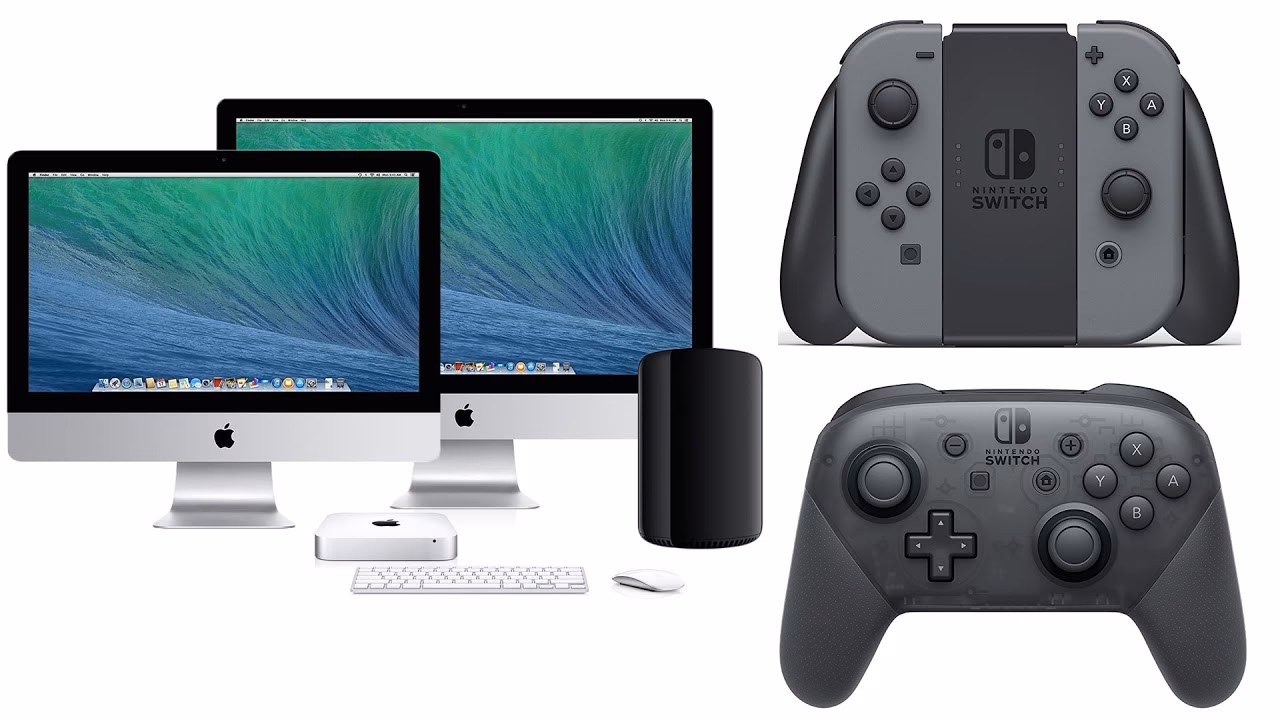 How do I connect a Nintendo Switch to a Mac?