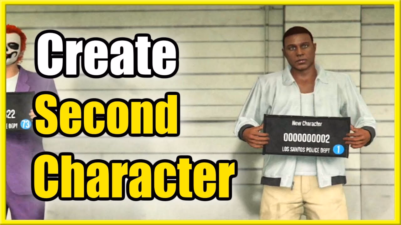 How do I create a new character?