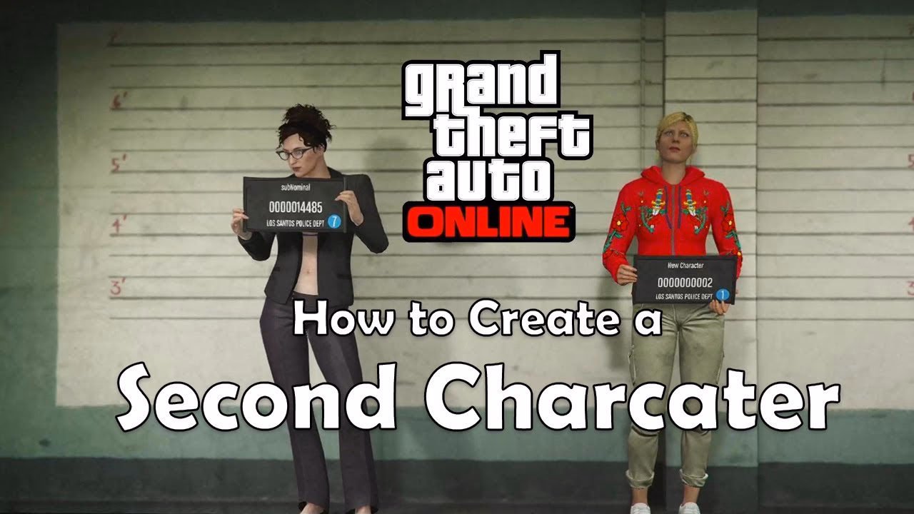 How does character creation work in GTA Online?