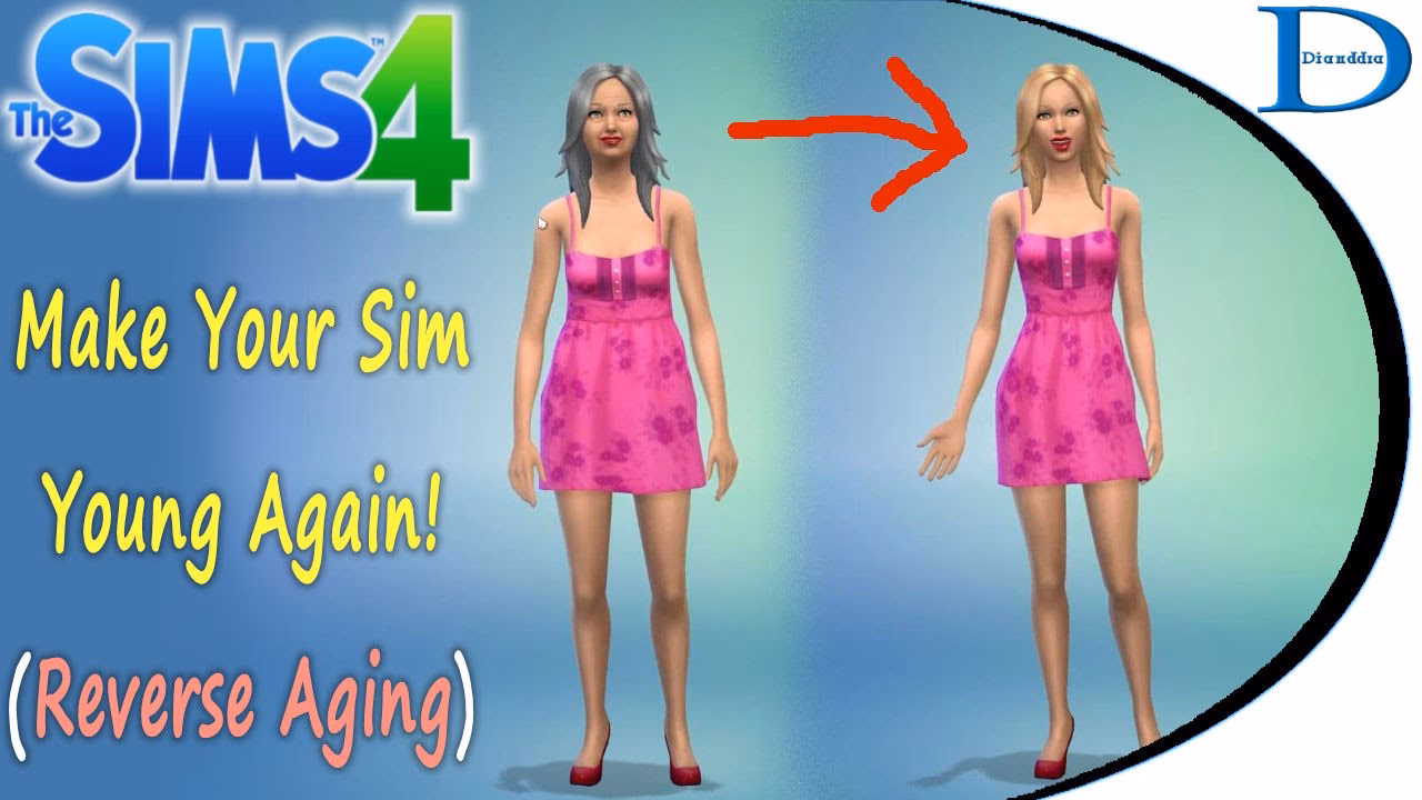 How do you age a SIM in Sims 4?