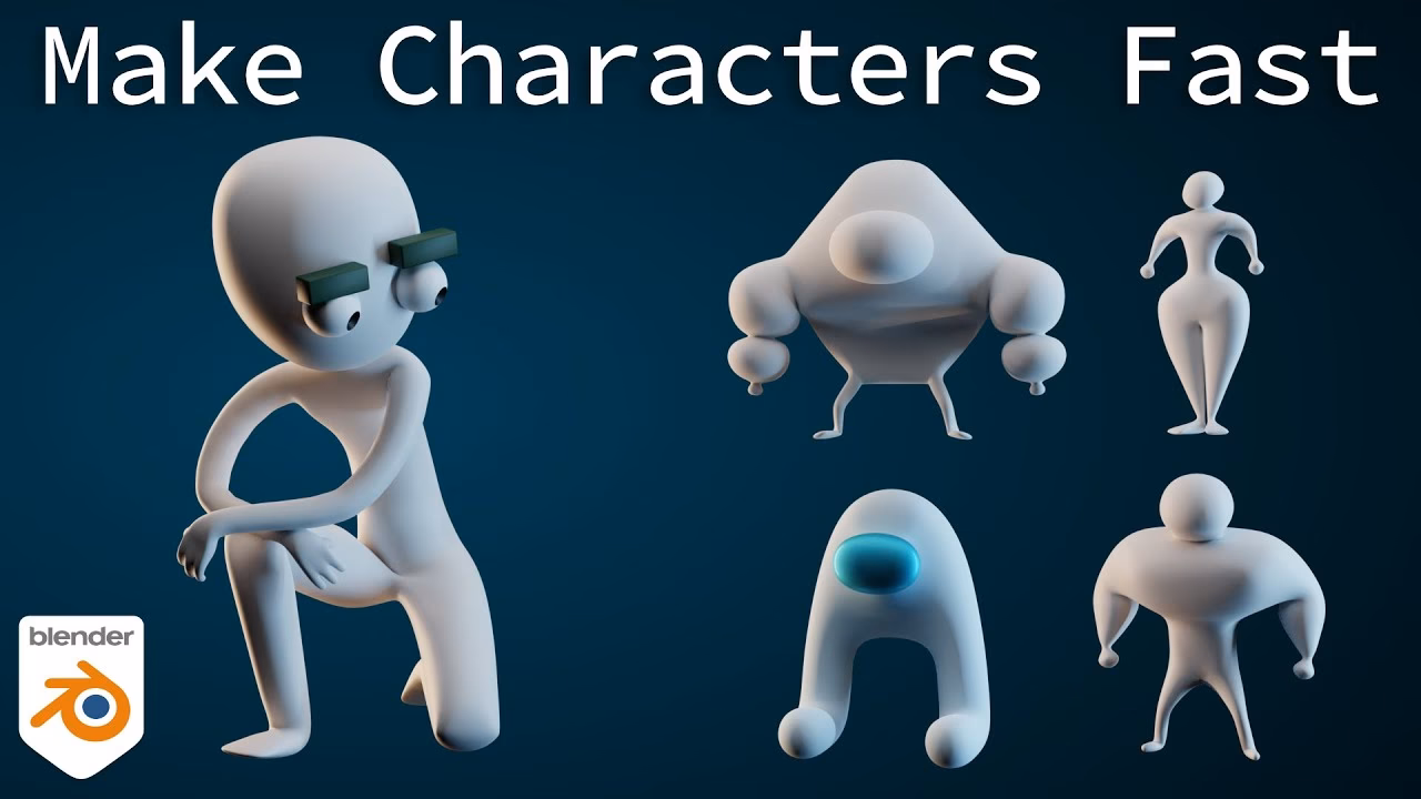 How to become a good character modeler in Blender?