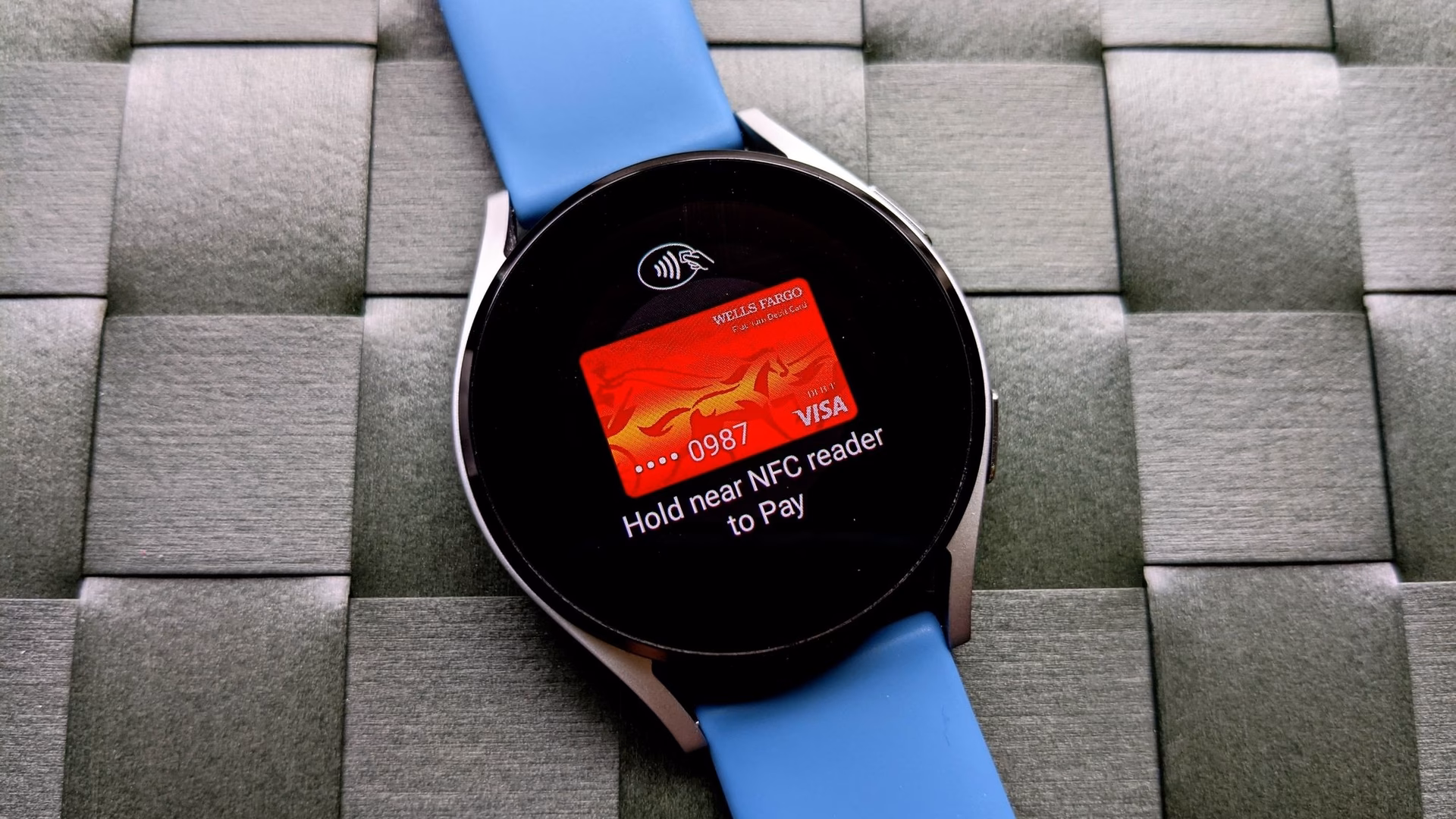 How do I use Samsung Pay on my Galaxy Watch?