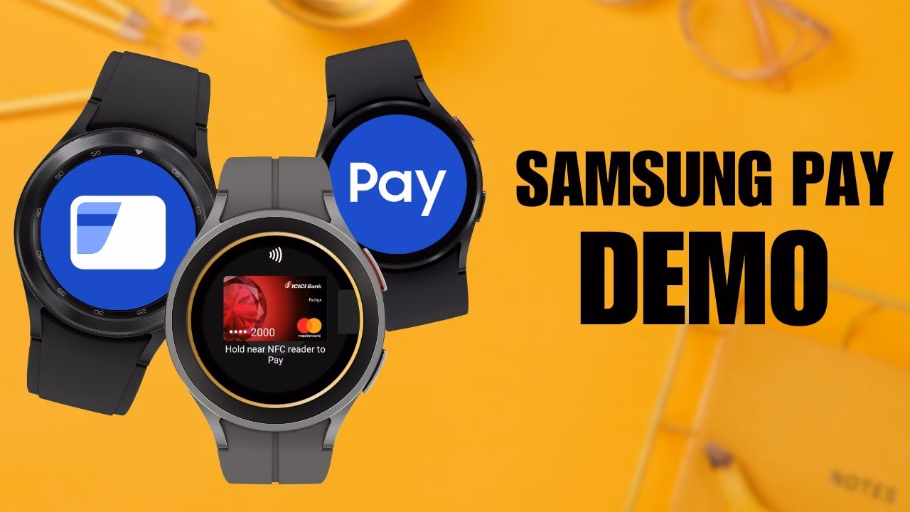 How do I use Samsung Pay on my Galaxy Watch?