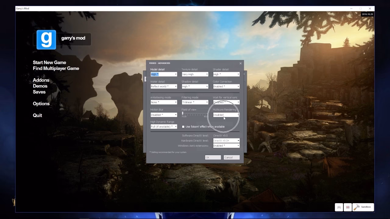 Does GMOD use multiple cores?