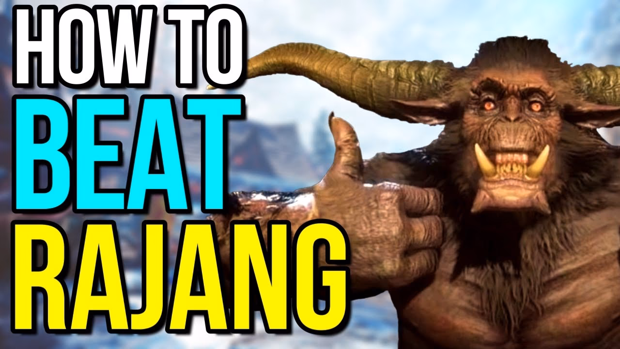 How do you deal with Rajang?