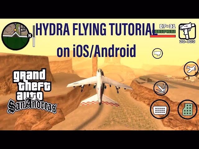 How do you get a plane in Grand Theft Auto San Andreas?