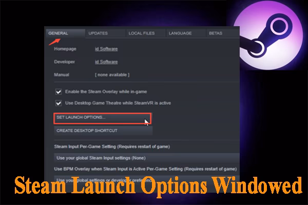 Can I open steam games directly into full-screen mode?