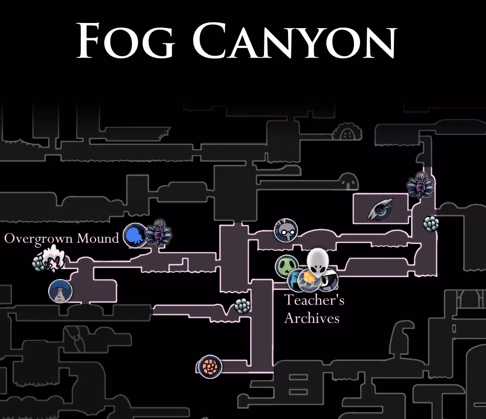 Where is the fog Canyon?