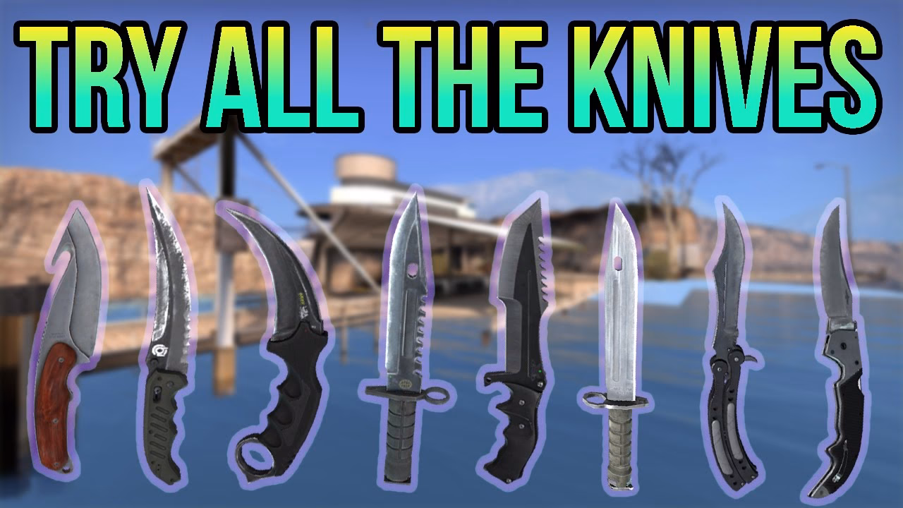 How do you use a knife in CSGO?