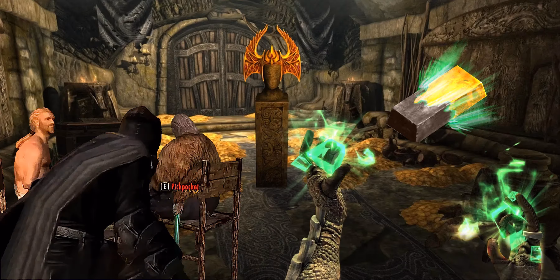 Can you get rich in Skyrim without glitches?
