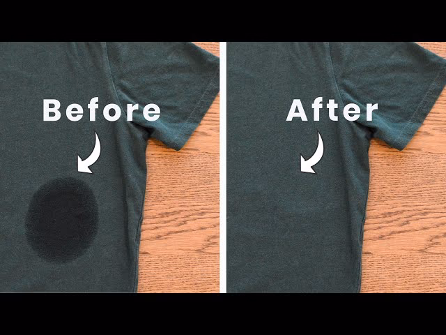 How to get oil out of clothes?