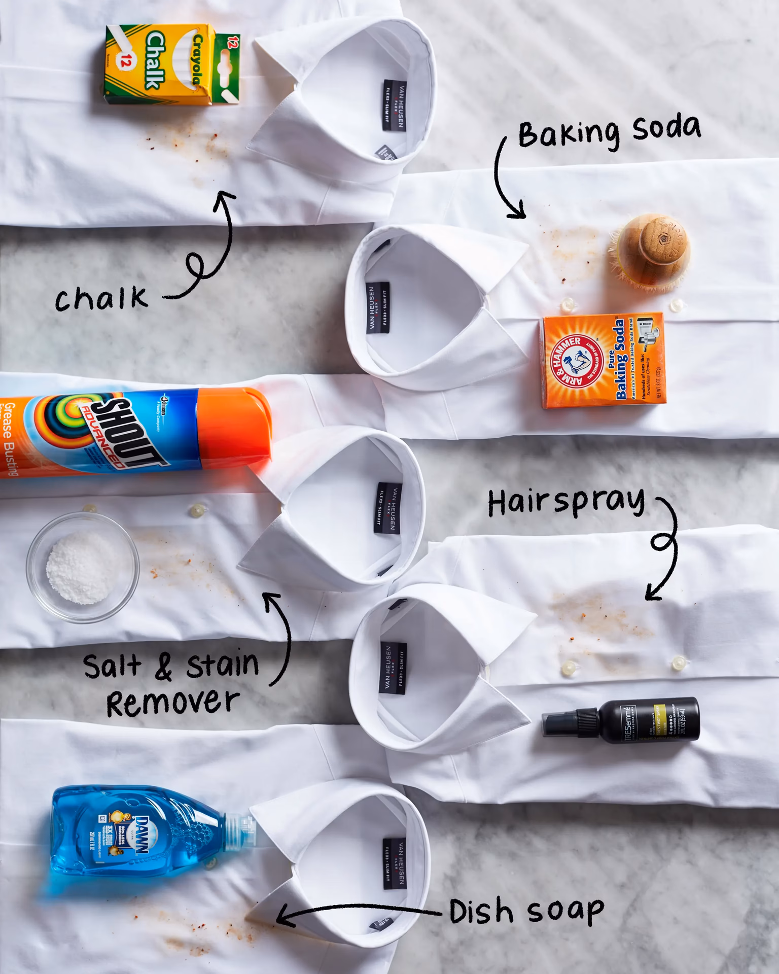 How do you remove oil stains from jeans?