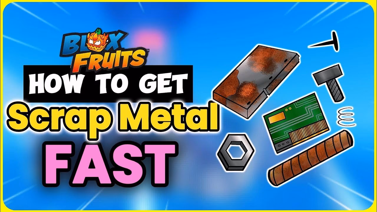 Can you find scrap metal on Roblox?