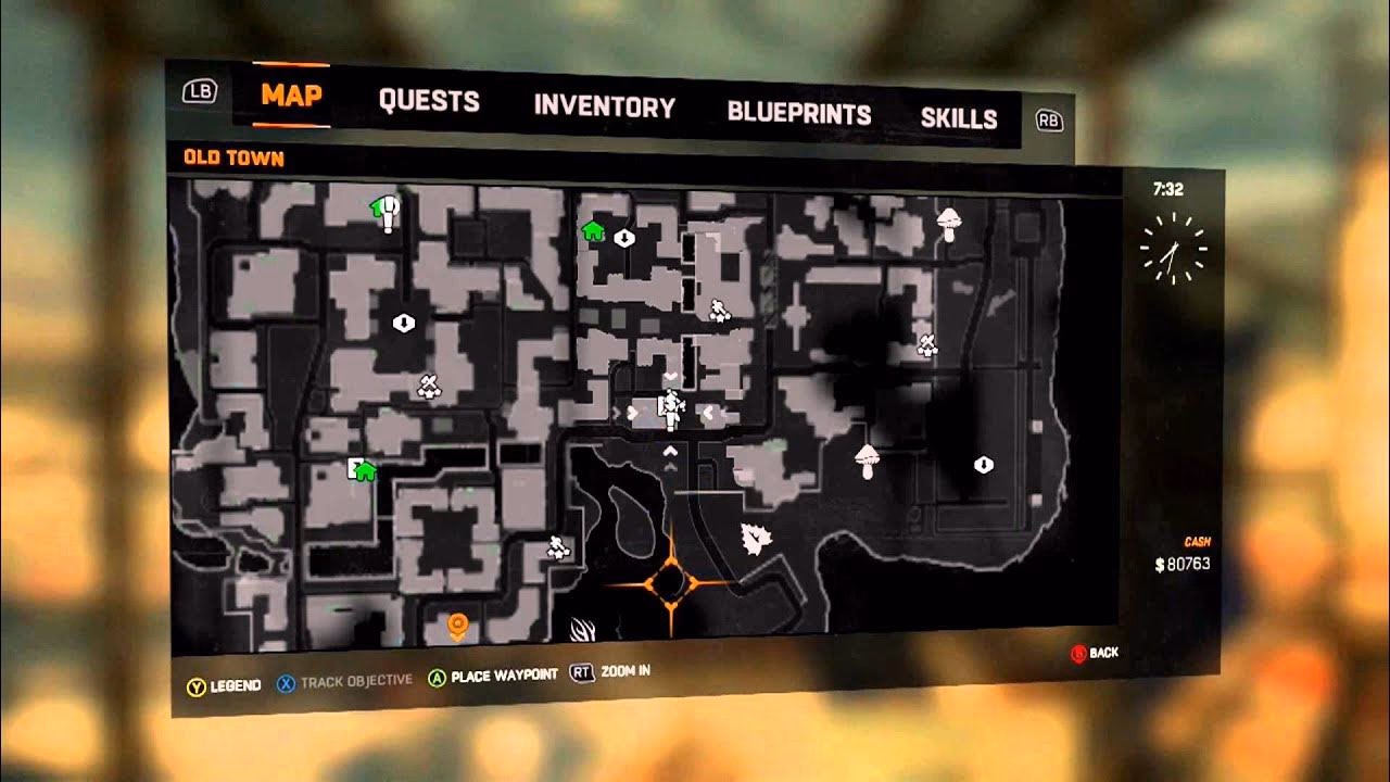 How to go from Old Town to slums in Dying Light?
