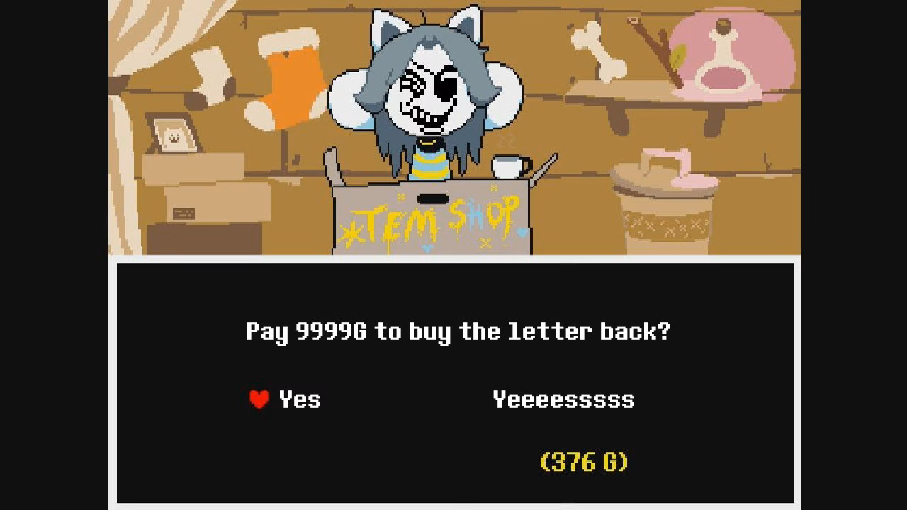 How do I get undynes letter DX?