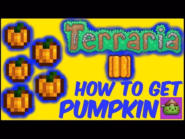 How do you grow a pumpkin in terraria?