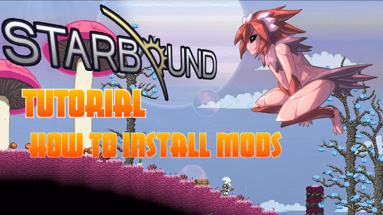 How do I install Starbound mods on Steam?
