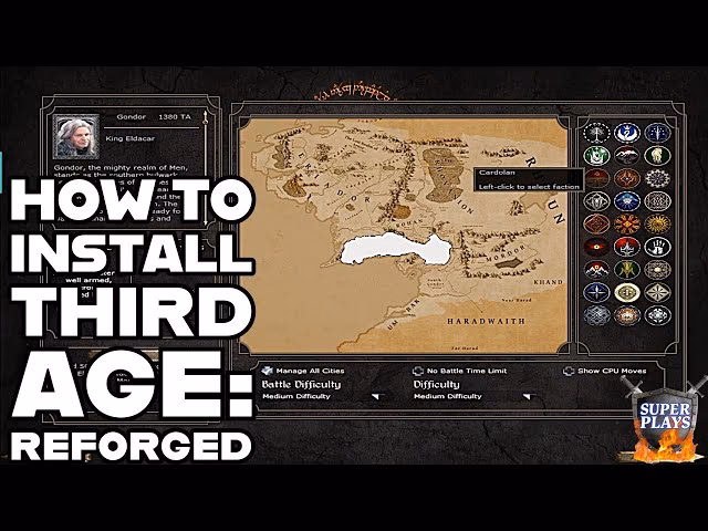 Is there a 3rd age Total War mod?