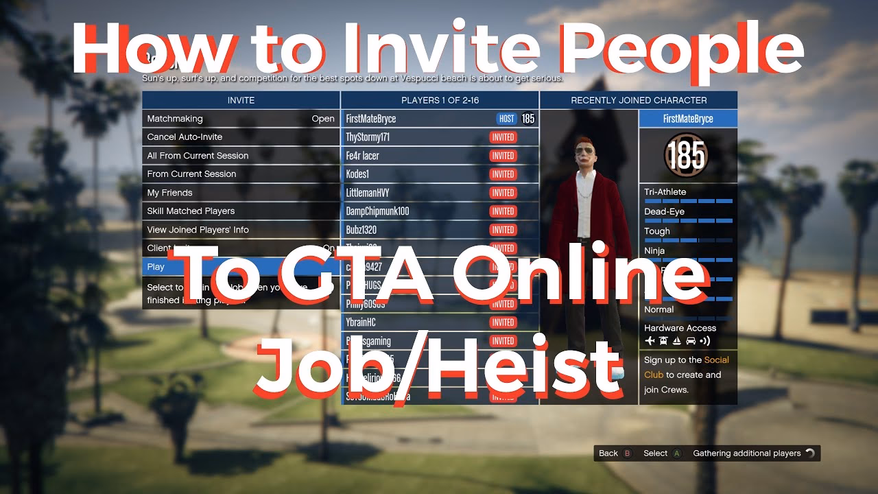 How to join jobs with friends in GTA 5 online?