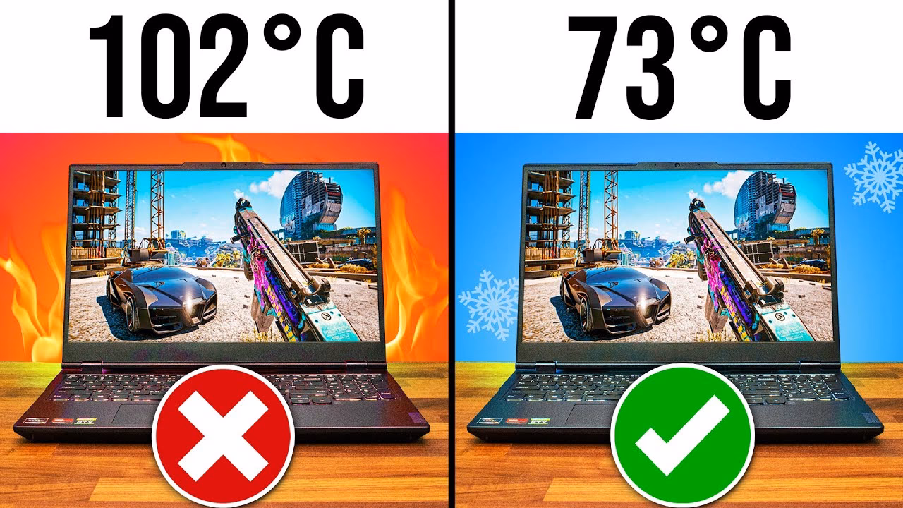 Why is it important to keep laptop fans cool?