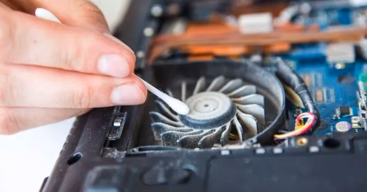 How do I know if my computer fan is working?