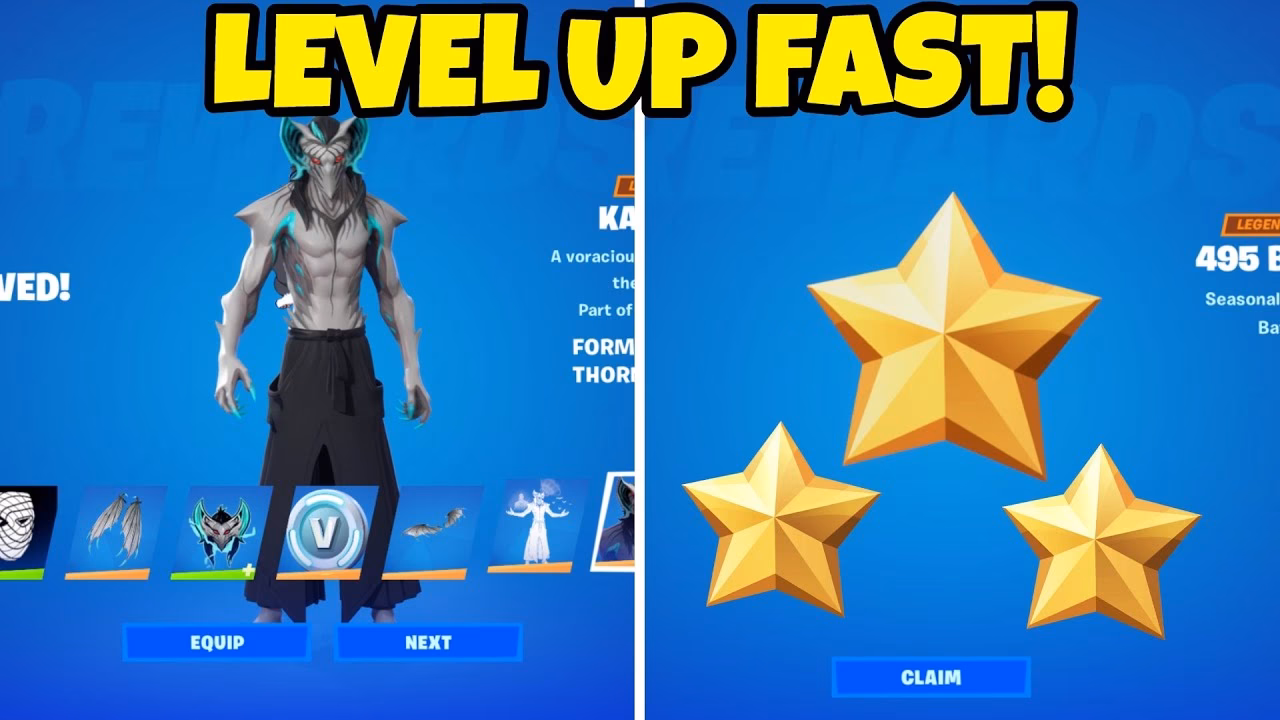 How to get XP fast in Fortnite?