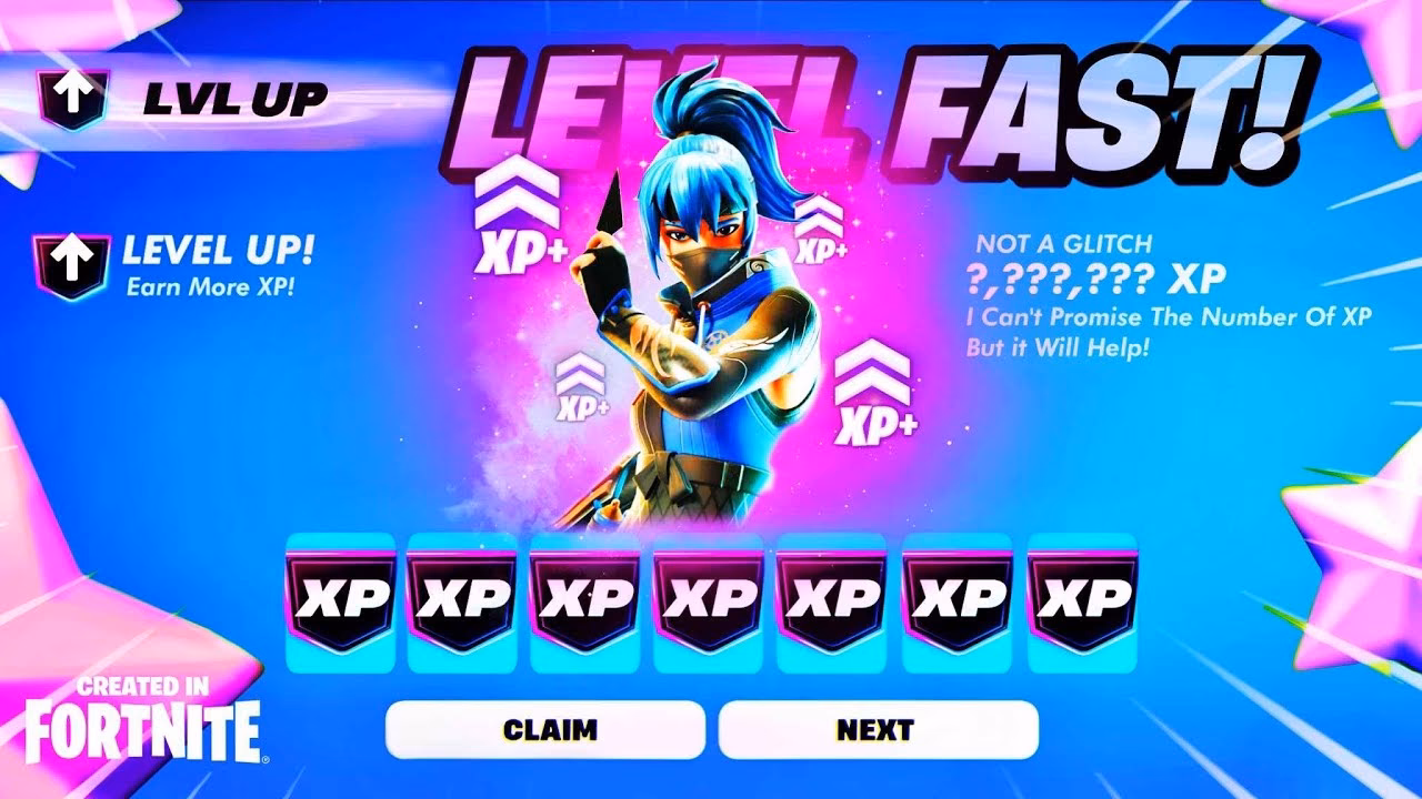 How to level up fast in Fortnite?