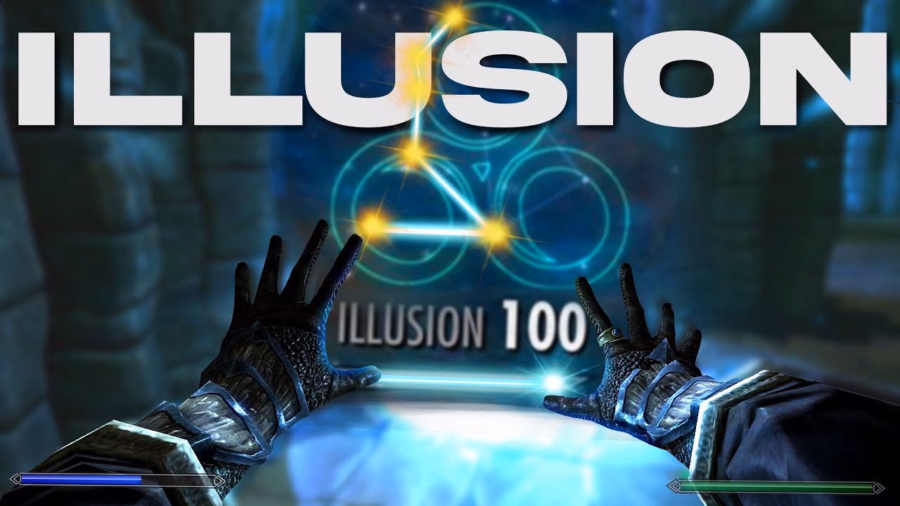 What are illusion spells in Skyrim?