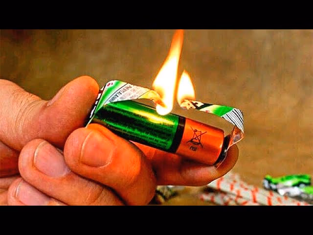 How do you start a fire without a lighter?