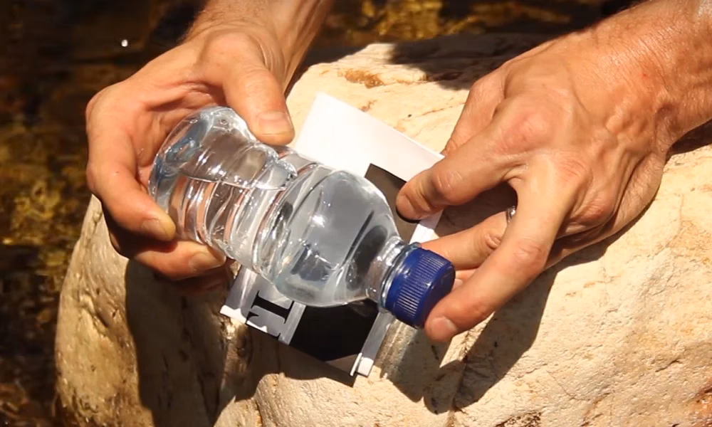 How do you start a fire without a lighter?