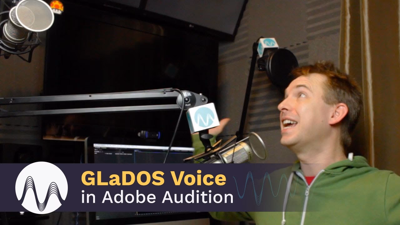 How do I use text-to-speech with the GLaDOS AI voice?