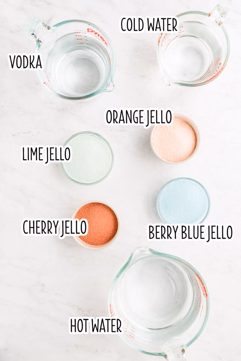 Can you use alcohol in a Jello Shot?