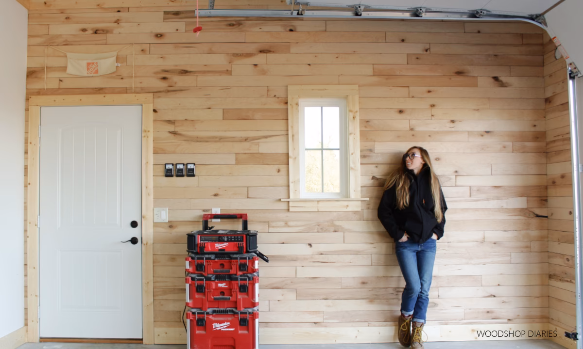 How do you build a wooden wall?