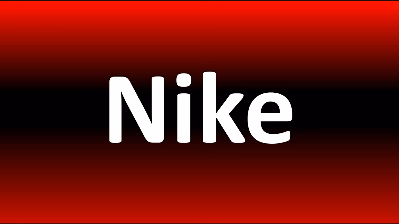 How is Nike pronounced?