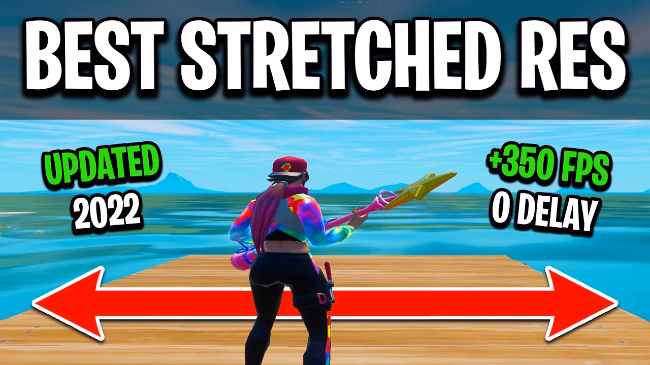 How to use stretched resolution on Fortnite?