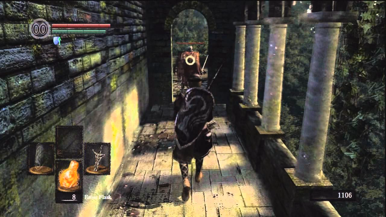 How do you strengthen Estus flask in Dark Souls?