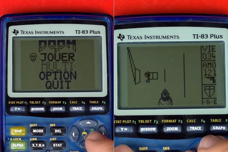 Can you play Doom engine on a calculator?