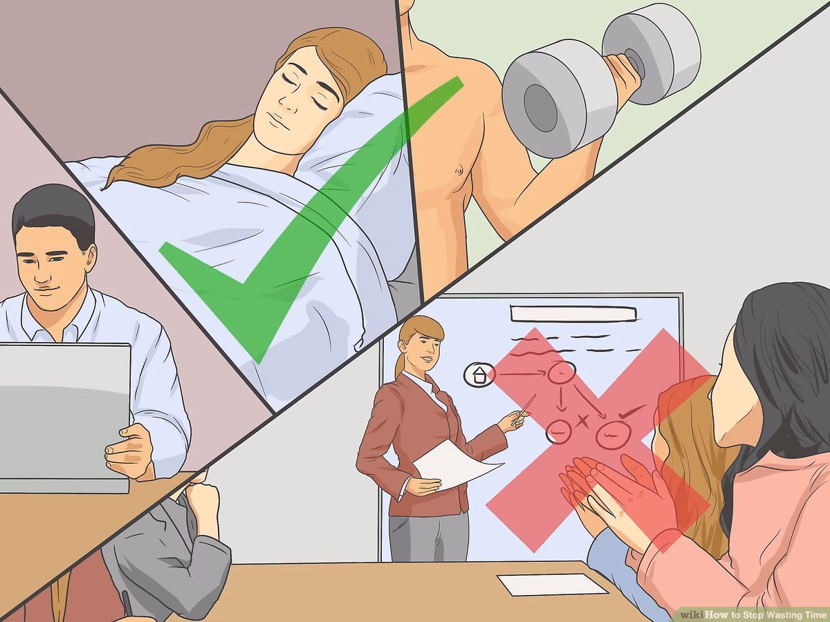 How to avoid wasting time on a project?