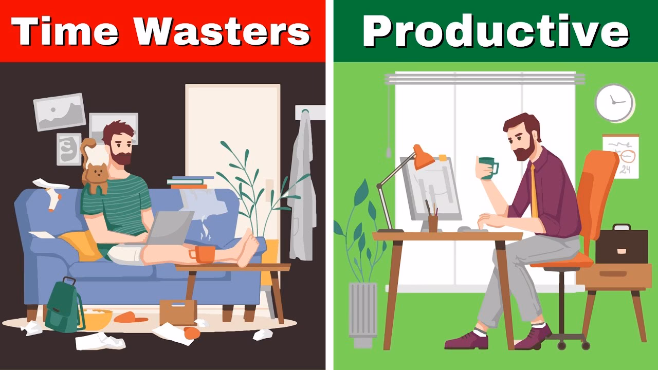 How do you stop wasting time?